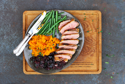 Grilled Duck Breast Deluxe - Sous Vide & Grill