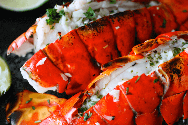 Grilled Lobster Tails with Garlic Herb Butter & Lime – Otto Wilde Grillers